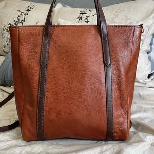 Fossil Bi-Color Camilla Backpack